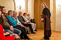 Gotické variace: Jitka Molavcová a Alfred Strejček, Festival mluveného slova LOGOS 23.4.2017, foto: Lubor Mrázek