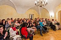 Gotické variace: Jitka Molavcová a Alfred Strejček, Festival mluveného slova LOGOS 23.4.2017, foto: Lubor Mrázek