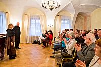 Gotické variace: Jitka Molavcová a Alfred Strejček, Festival mluveného slova LOGOS 23.4.2017, foto: Lubor Mrázek