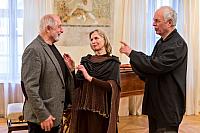 Gotické variace: Jitka Molavcová a Alfred Strejček, Festival mluveného slova LOGOS 23.4.2017, foto: Lubor Mrázek